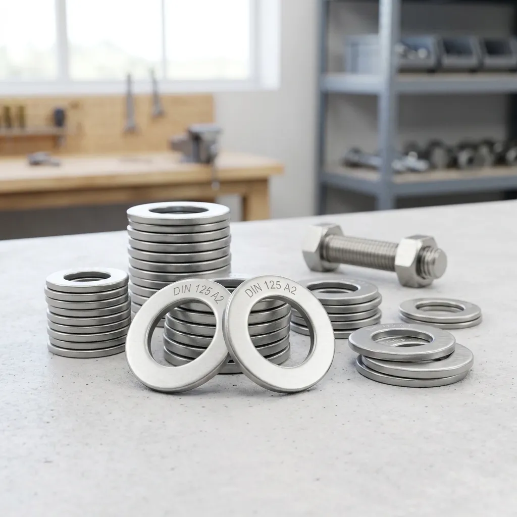 Rondelle plate inox A2 DIN 125 (M6)